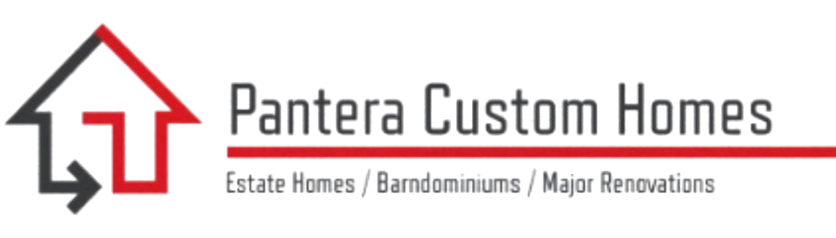without background logo of pantera custom homes